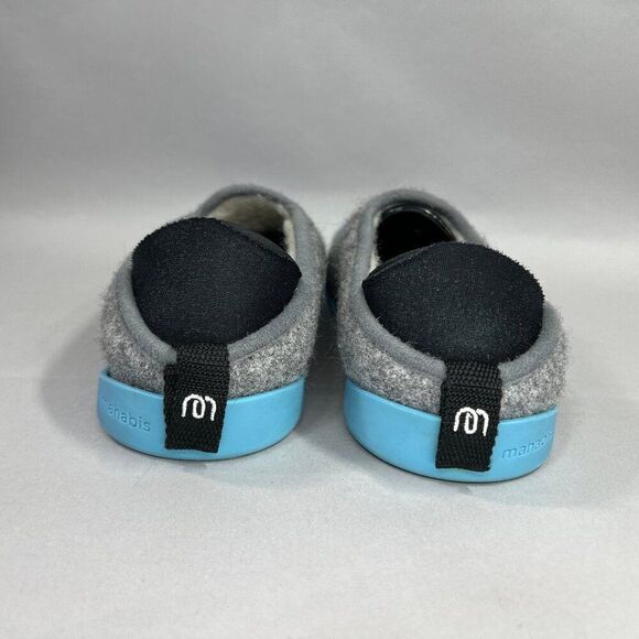 Mahabis Women's Size 6.5 Classic Gray Wool Slippers - Picture 5 of 16